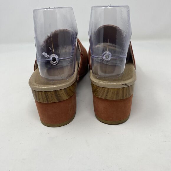 Dansko Shoes Womens Size 38 Brown Leather Mule Clog Sandals Slip On - Picture 9 of 14